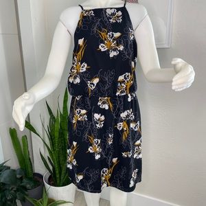 Mossimo Floral Sleeveless Dress with Pockets